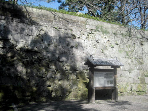 鶴丸城石垣